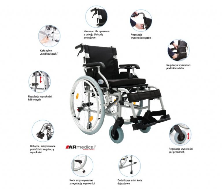 24A Wózek inwalidzki Prestige